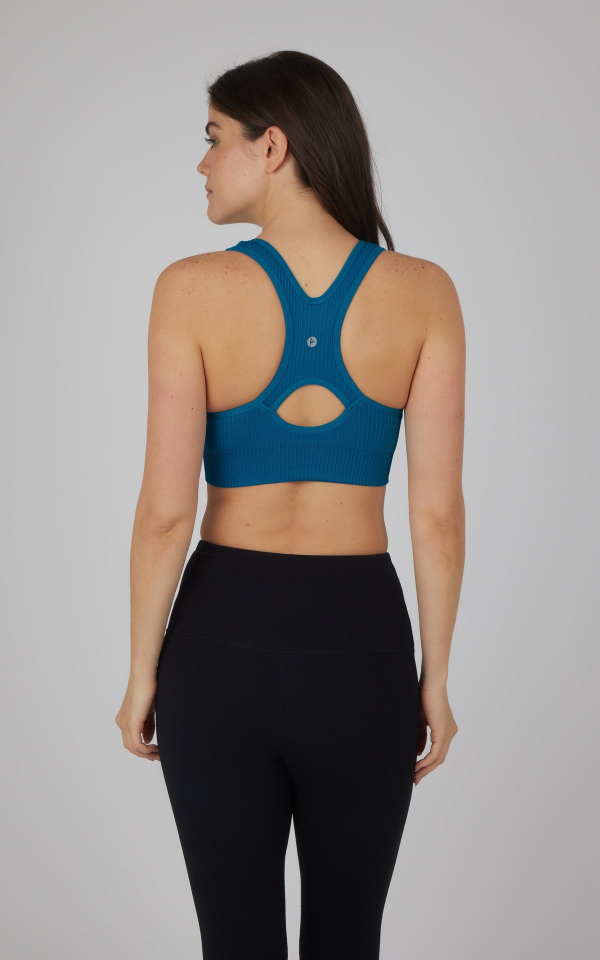 90 Degree by Reflex 2 PK Seamless Textured Zip Bra Top