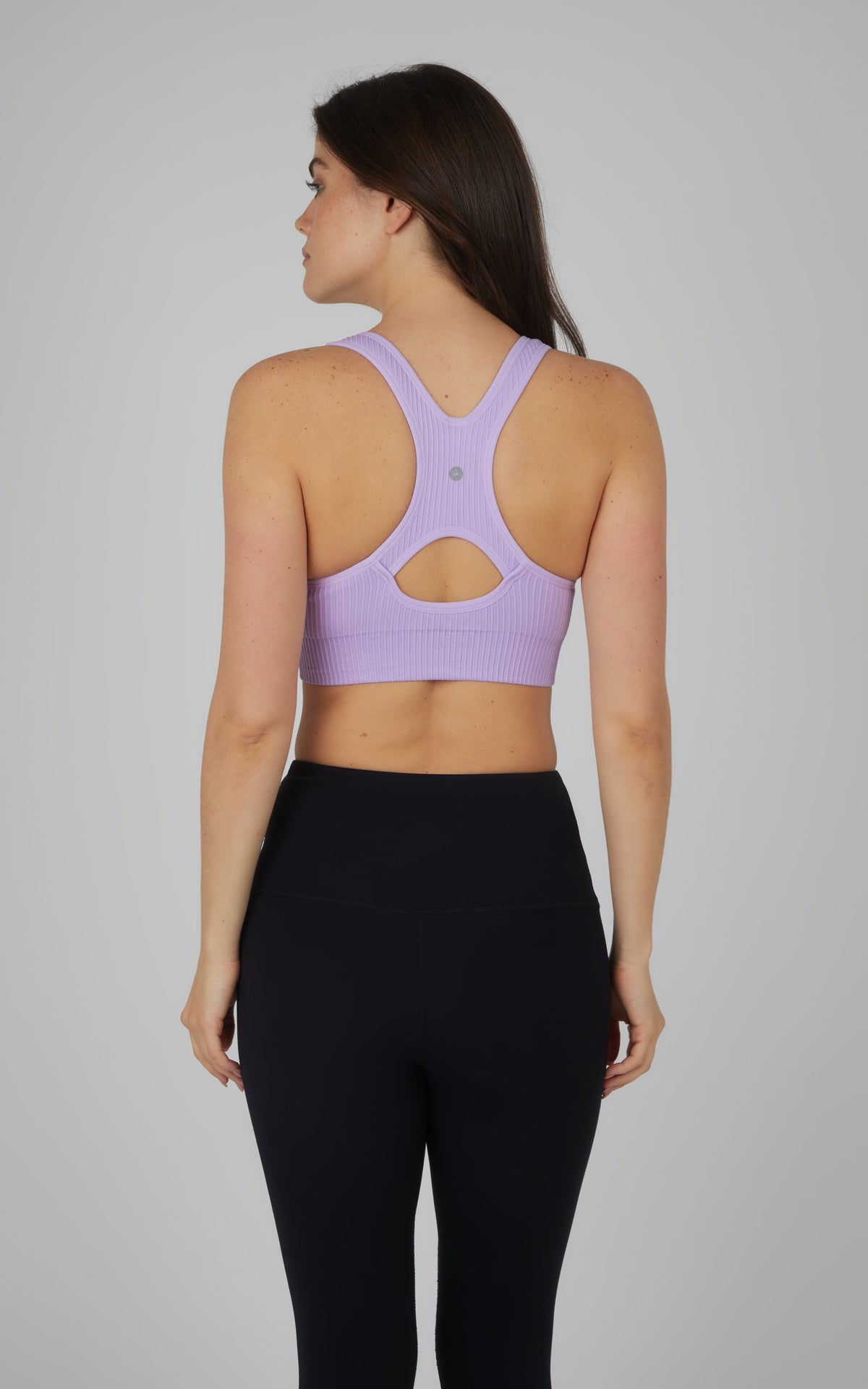 90 Degree by Reflex 2 PK Seamless Textured Zip Bra Top