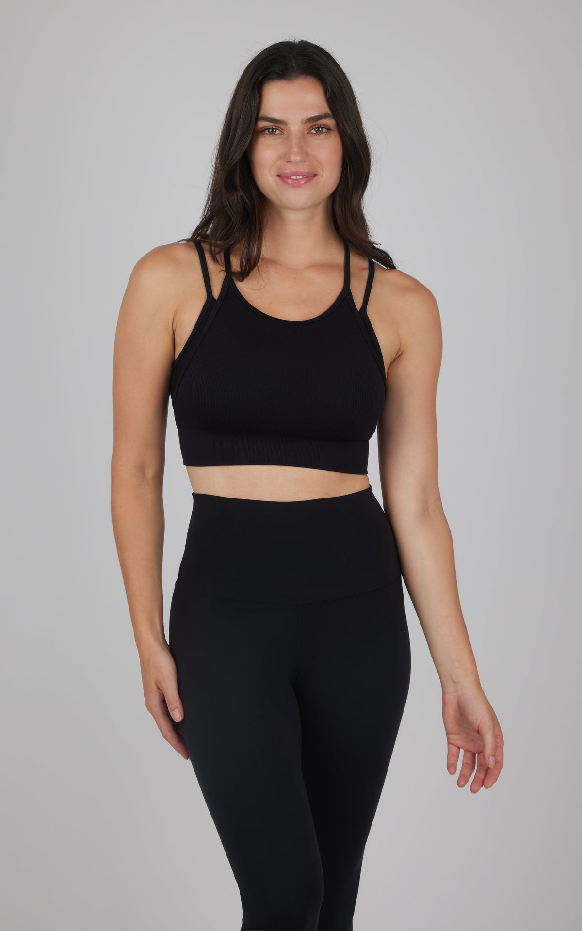 90 Degree by Reflex Ribbed Seamless Double Layer Bra