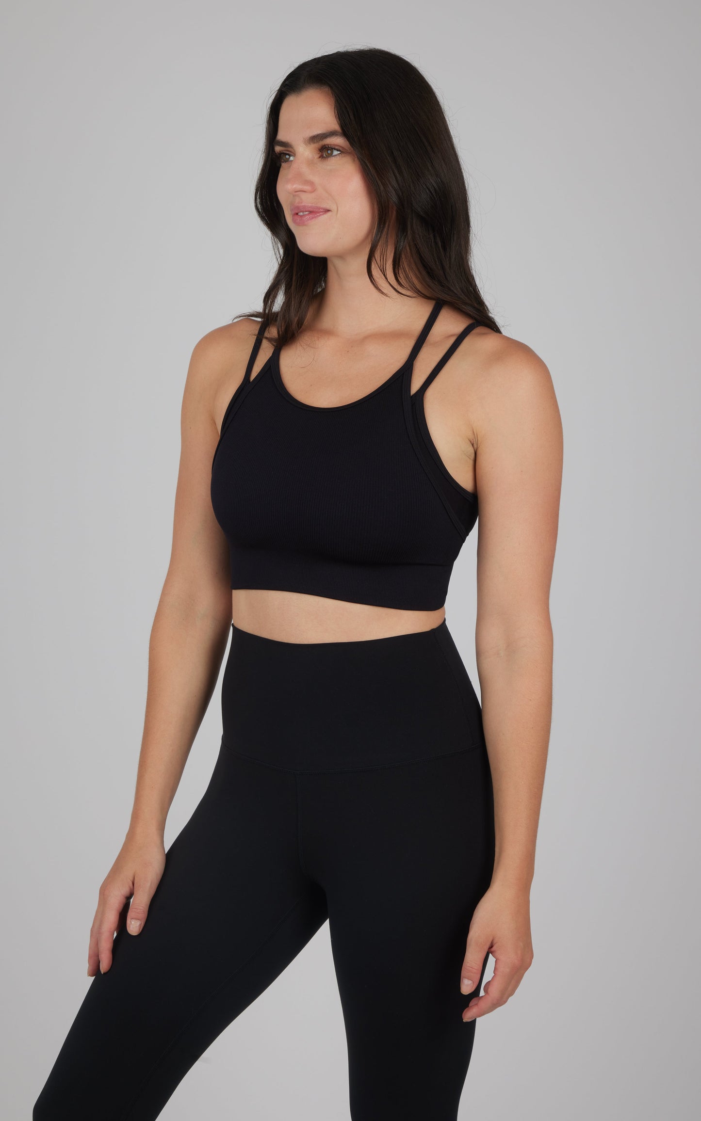 90 Degree by Reflex Ribbed Seamless Double Layer Bra