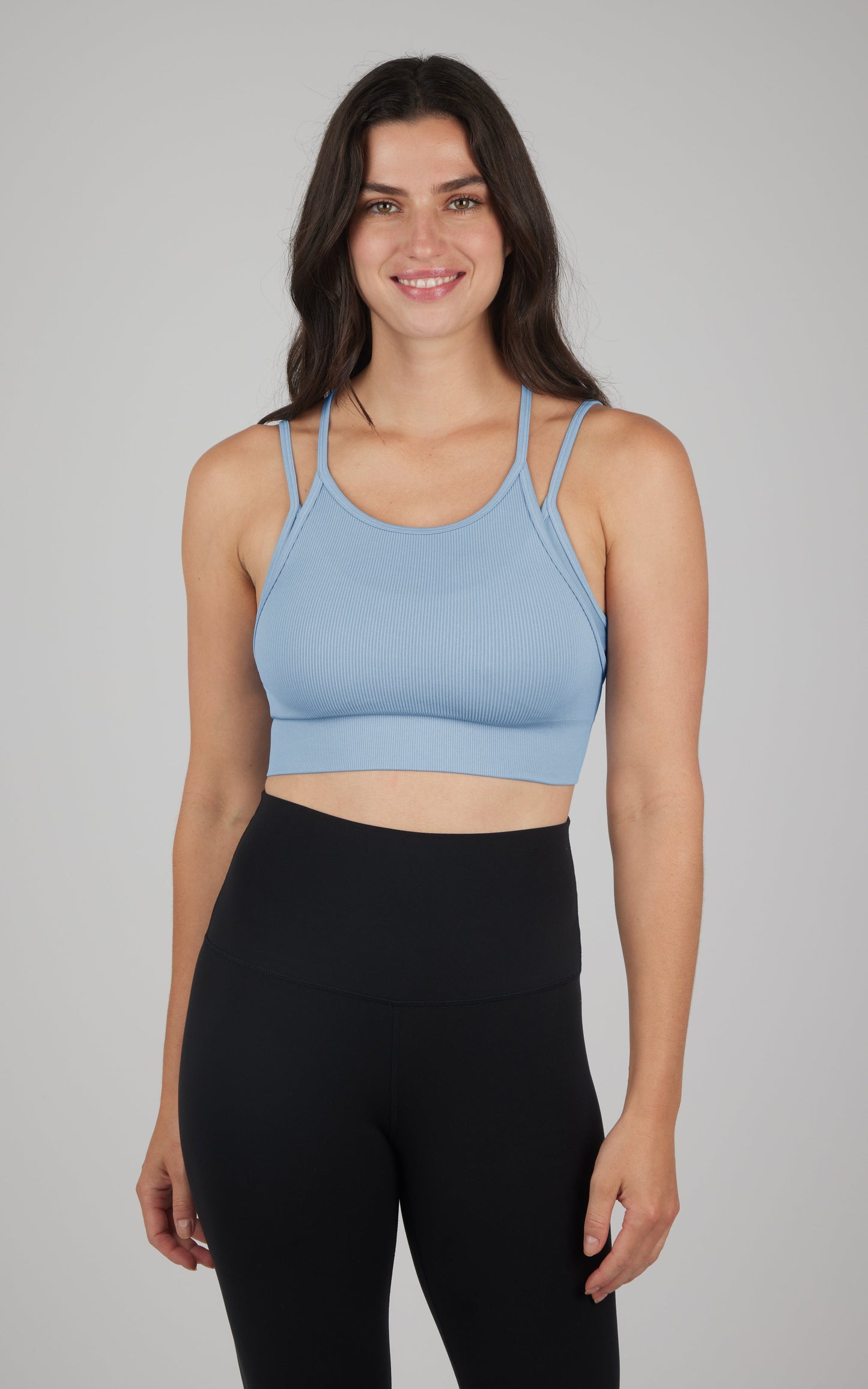 90 Degree by Reflex Ribbed Seamless Double Layer Bra