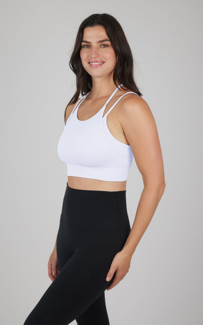 90 Degree by Reflex Ribbed Seamless Double Layer Bra