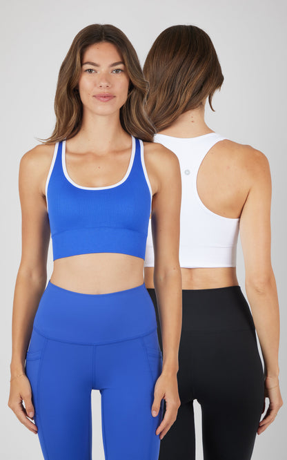 90 Degree by Reflex 2 PK Seamless Racerback Bra