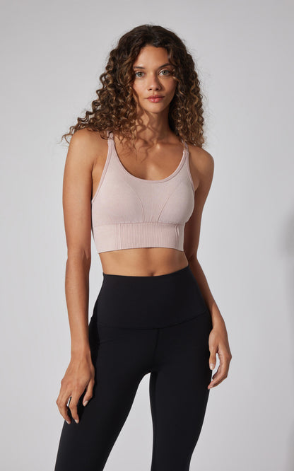90 Degree by Reflex 2 PK Stone Washed Verta Textured Bra