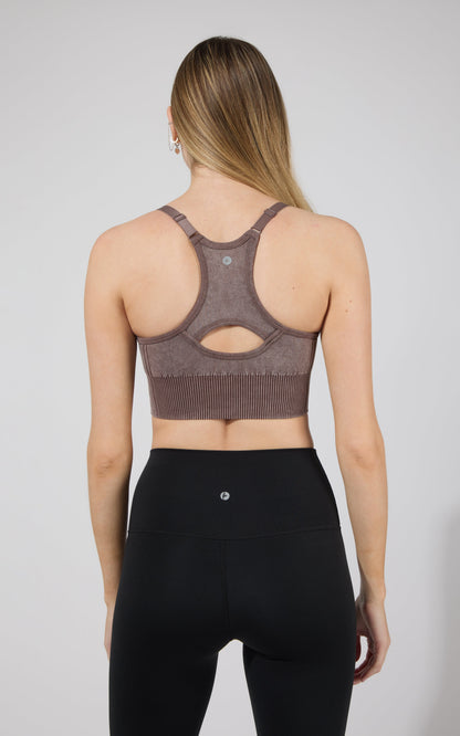 90 Degree by Reflex 2 PK Stone Washed Verta Textured Bra