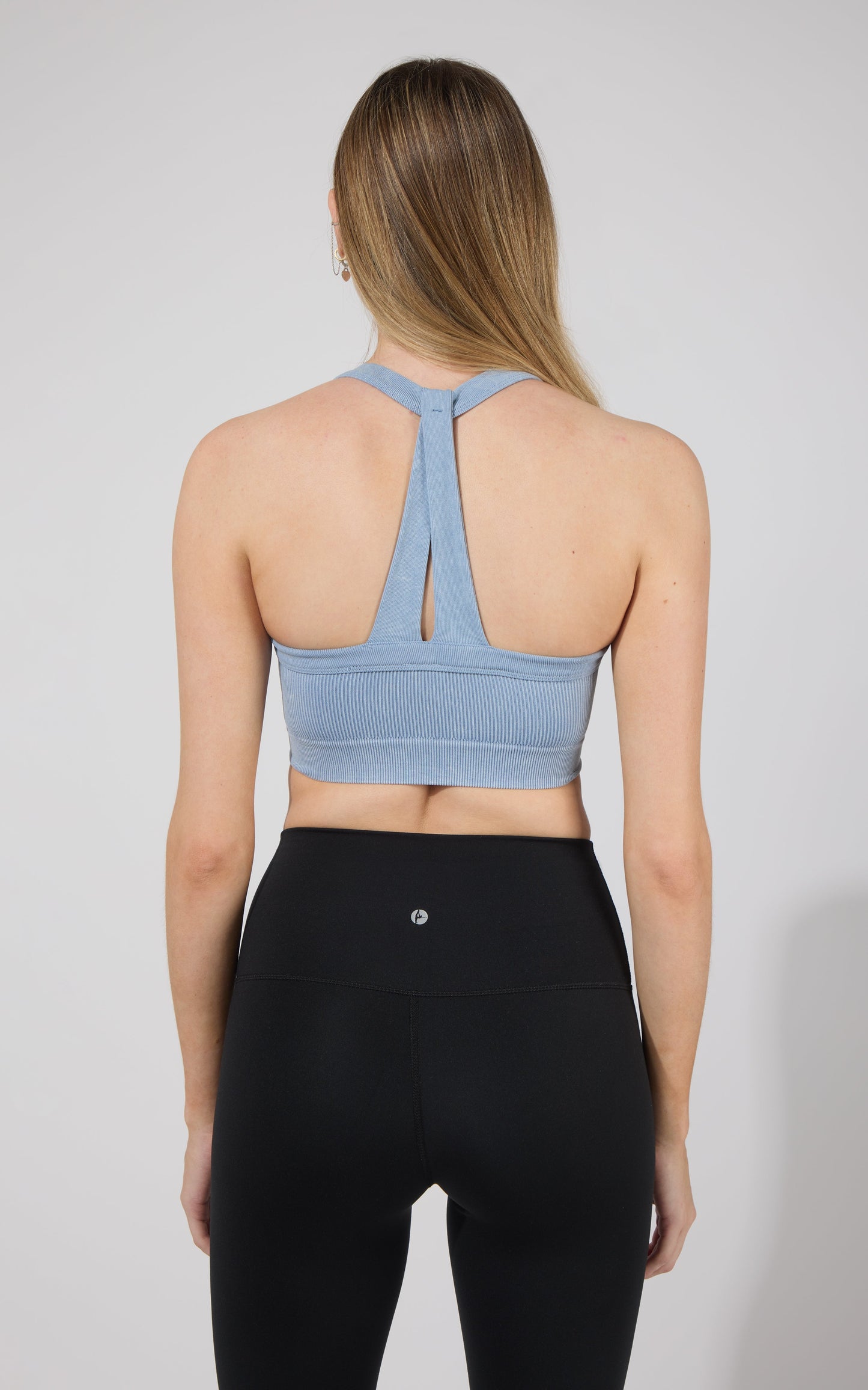 90 Degree by Reflex 2 PK Stone Washed Seamless Marvella Bra Tank