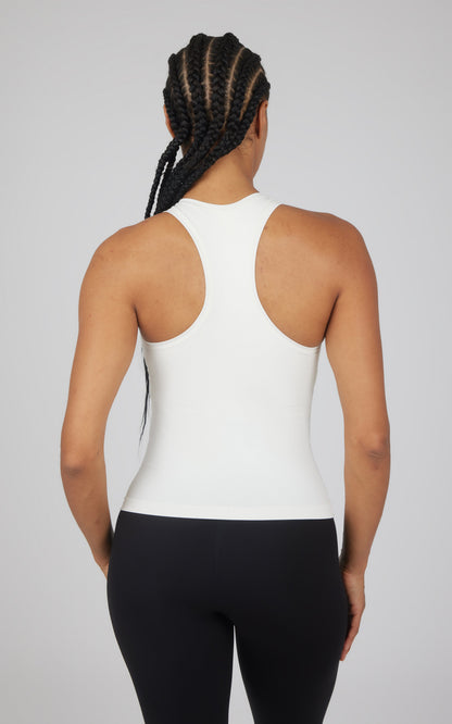 90 Degree by Reflex 2 PK Seamless Racerback Tank Top with Built in Bra