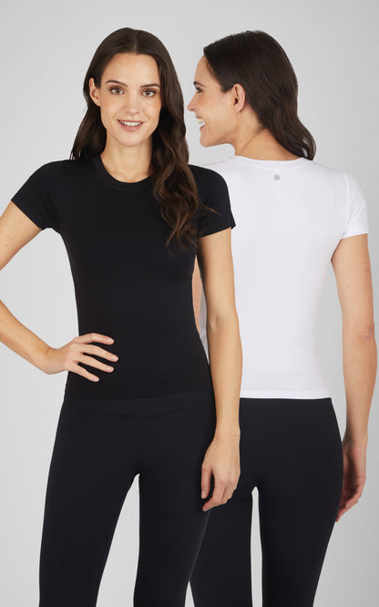 90 Degree by Reflex 2 PK Seamless Tee