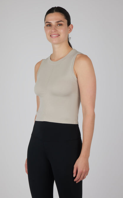 90 Degree by Reflex Seamless Slim Fit High Neck Tank