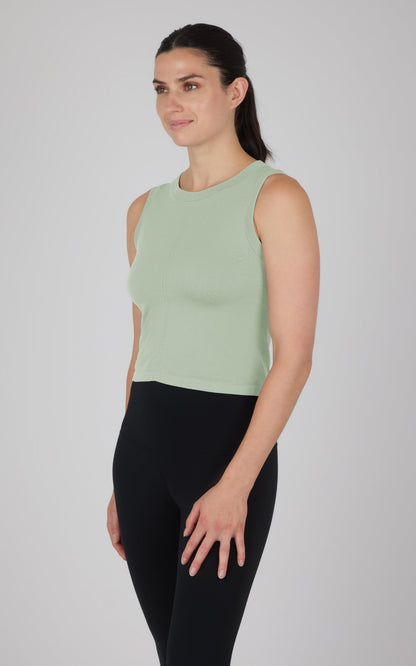90 Degree by Reflex Seamless Slim Fit High Neck Tank
