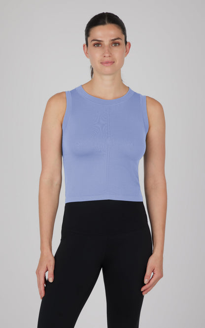 90 Degree by Reflex Seamless Slim Fit High Neck Tank