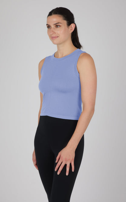 90 Degree by Reflex Seamless Slim Fit High Neck Tank