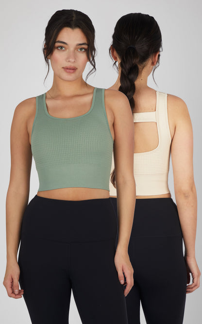 90 Degree by Reflex 2 PK Waffle Bra