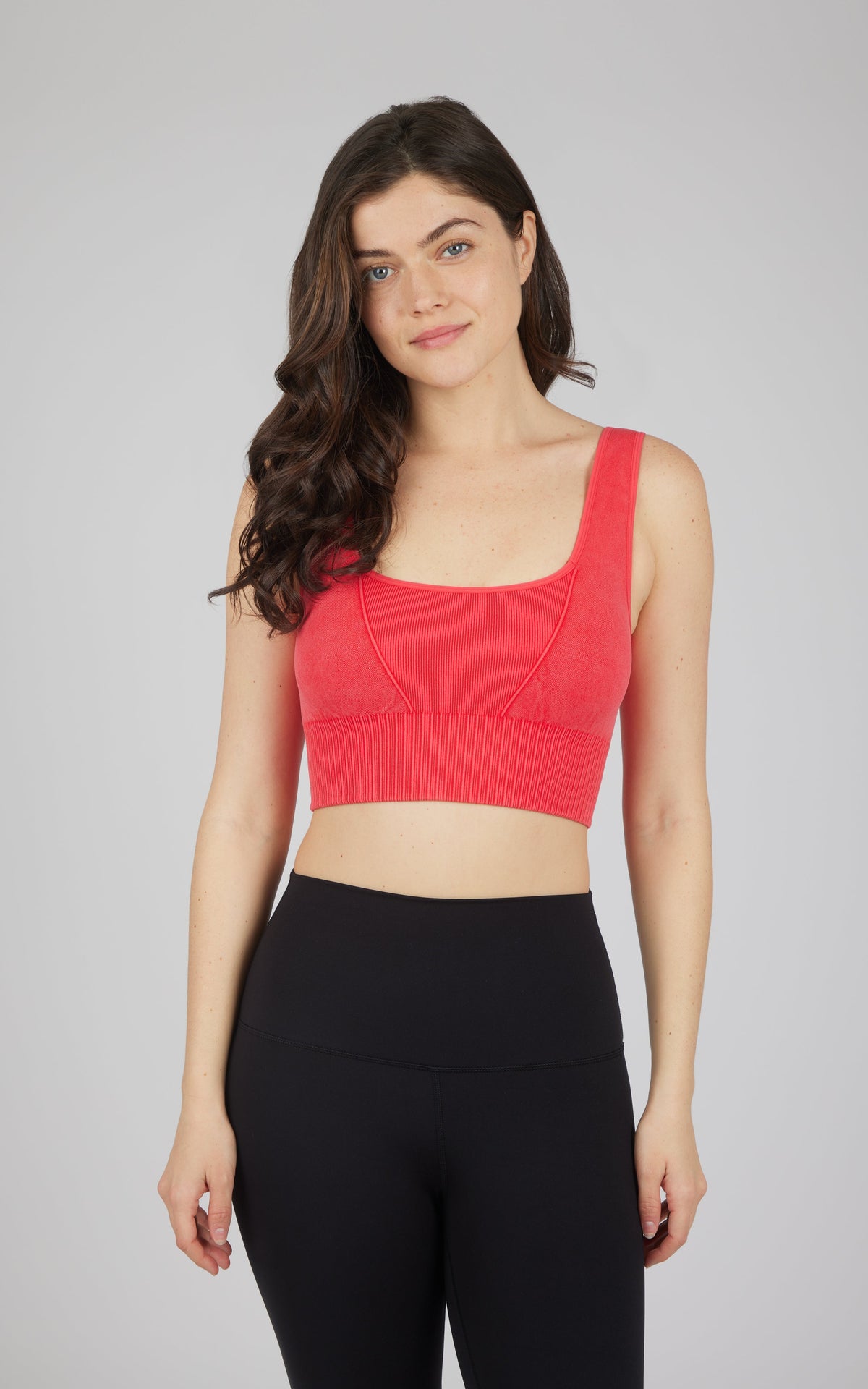 90 Degree by Reflex 2 PK Stonewash Seamless Bra Tank