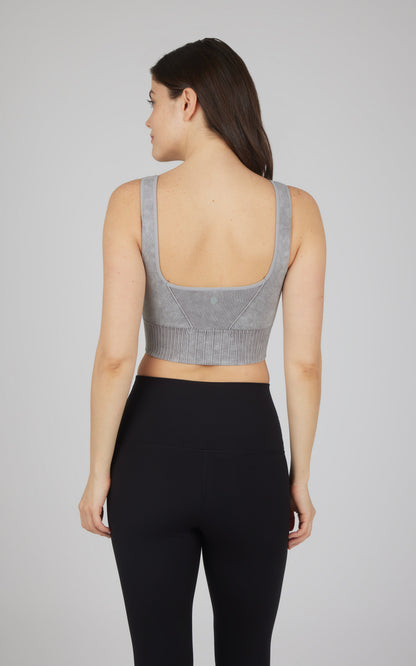 90 Degree by Reflex 2 PK Stonewash Seamless Bra Tank