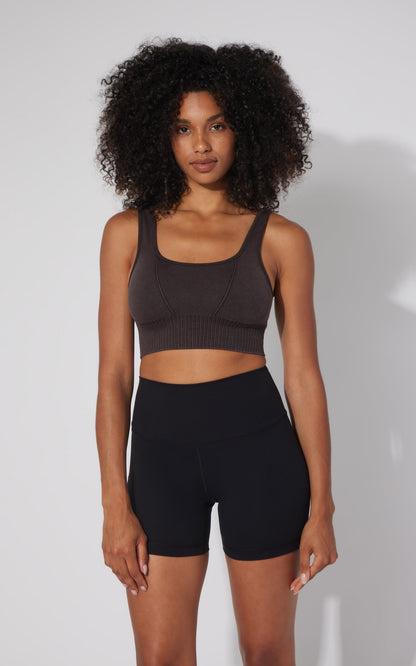 90 Degree by Reflex 2 PK Stonewash Seamless Bra Tank