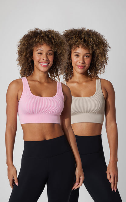 90 Degree by Reflex 2 PK Washed Veyra Bra