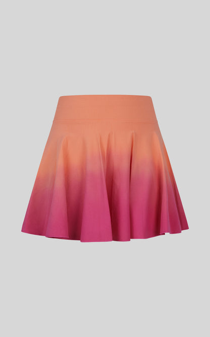 90 Degree by Reflex Girls 2 PK Dip Dye Flare Skort