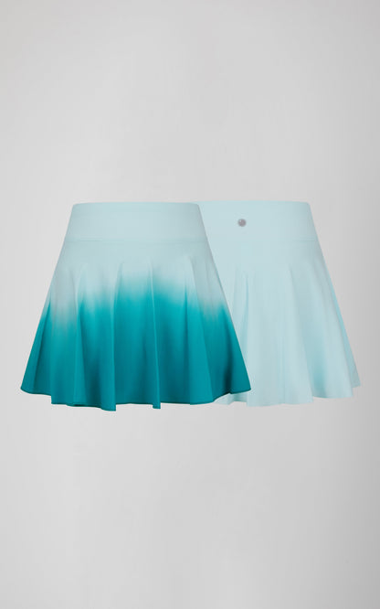 90 Degree by Reflex Girls 2 PK Dip Dye Flare Skort