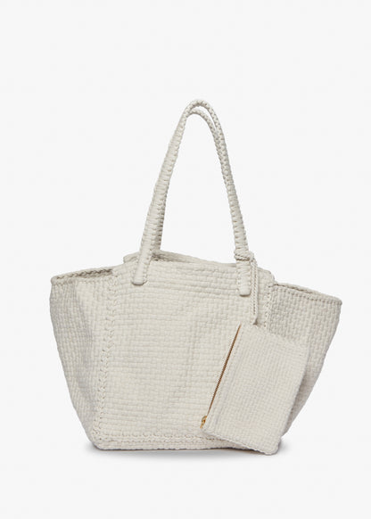 Soona Upcycled Woven Cotton Tote Bag