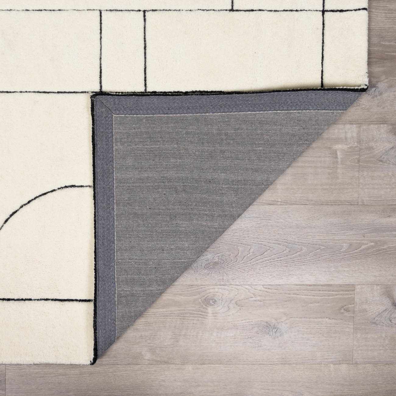 Fusao Rose Cream Area Rug