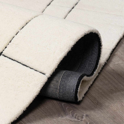Fusao Rose Cream Area Rug
