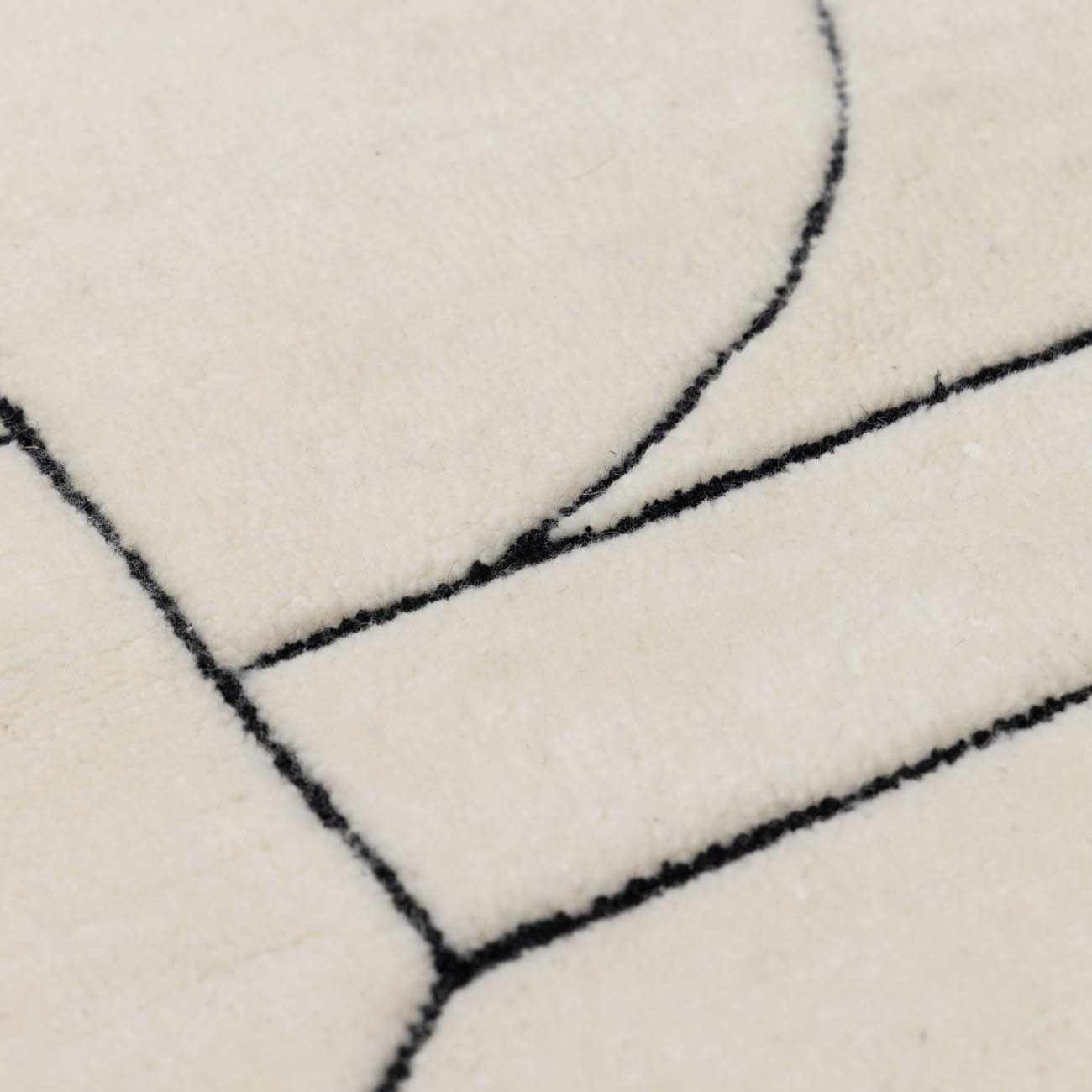 Fusao Rose Cream Area Rug