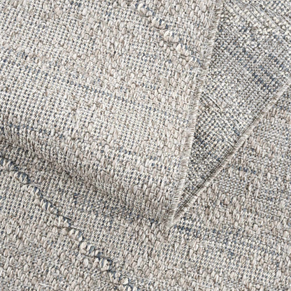Baqer Taupe & Gray Textured Performance Outdoor Rug - Clearance