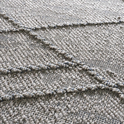 Baqer Taupe & Gray Textured Performance Outdoor Rug - Clearance