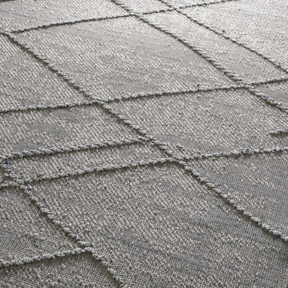 Baqer Taupe & Gray Textured Performance Outdoor Rug - Clearance