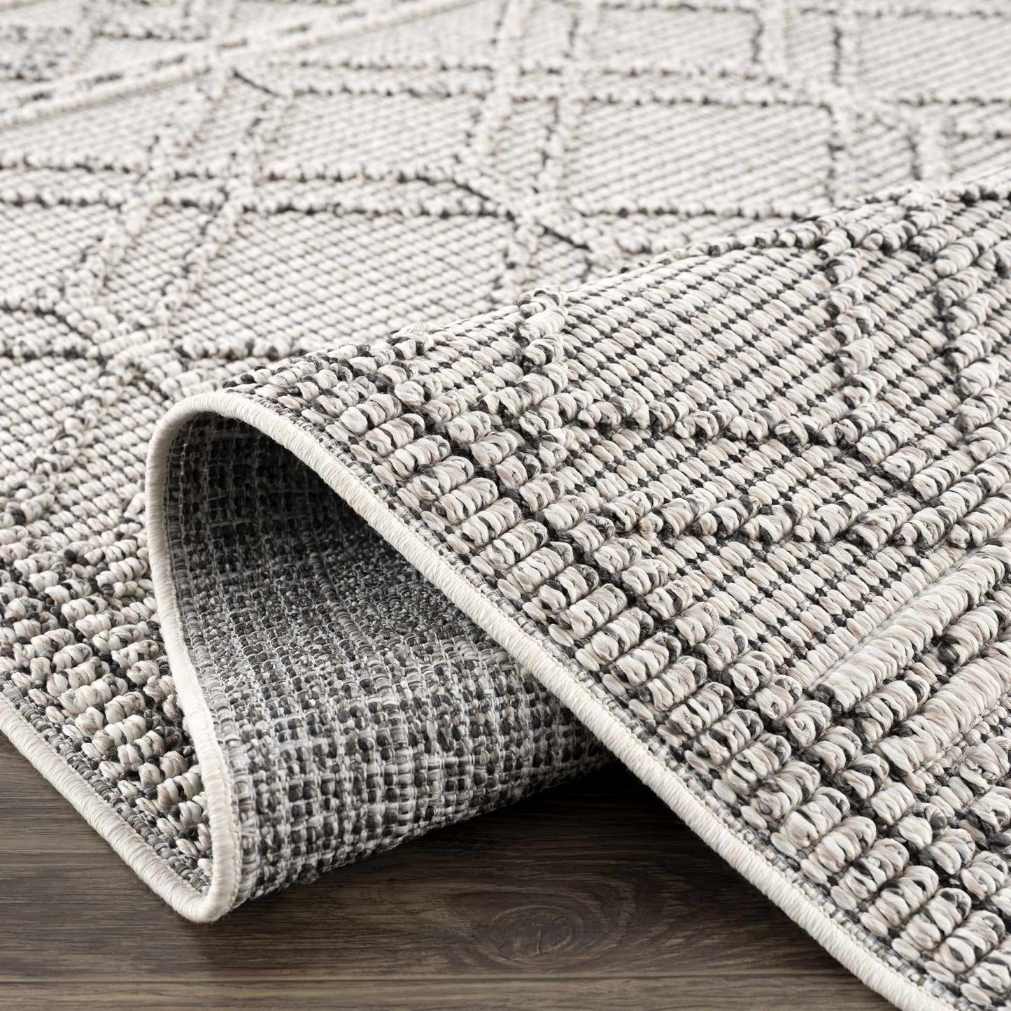 Diah Bone Outdoor Area Rug - Clearance