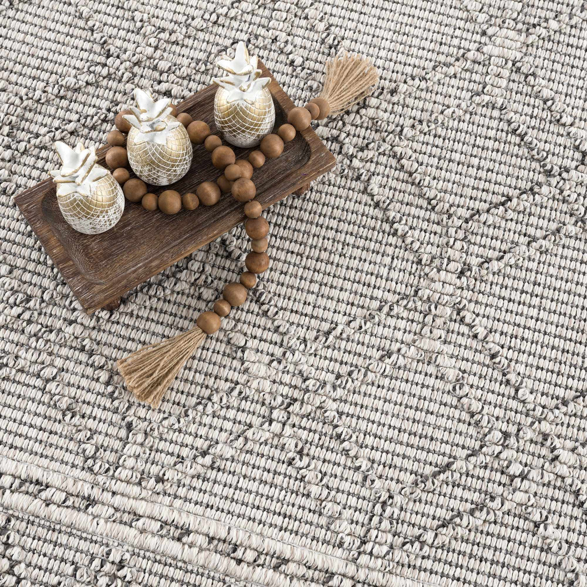 Diah Bone Outdoor Area Rug - Clearance