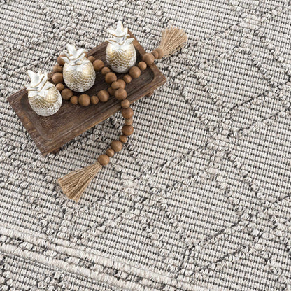 Diah Bone Outdoor Area Rug - Clearance