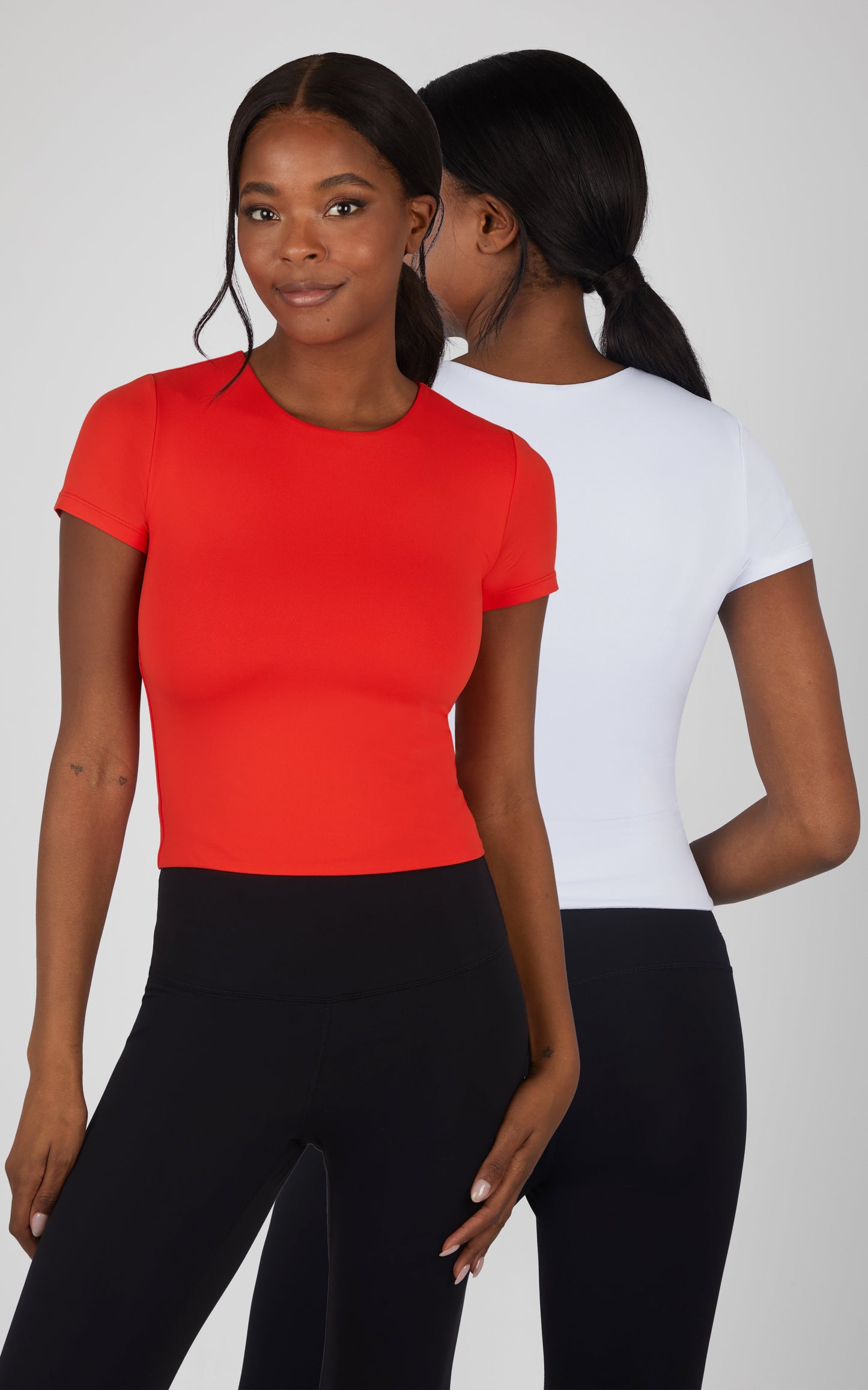 90 Degree by Reflex 2 PK Crew Neck Tee