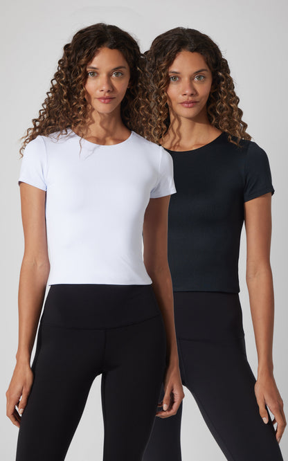 90 Degree by Reflex 2 PK Crew Neck Tee