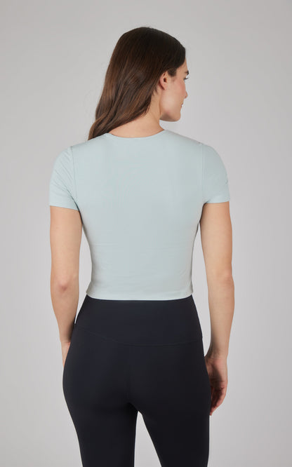 90 Degree by Reflex 2 PK Heavenly Rib Short Sleeve Shirt