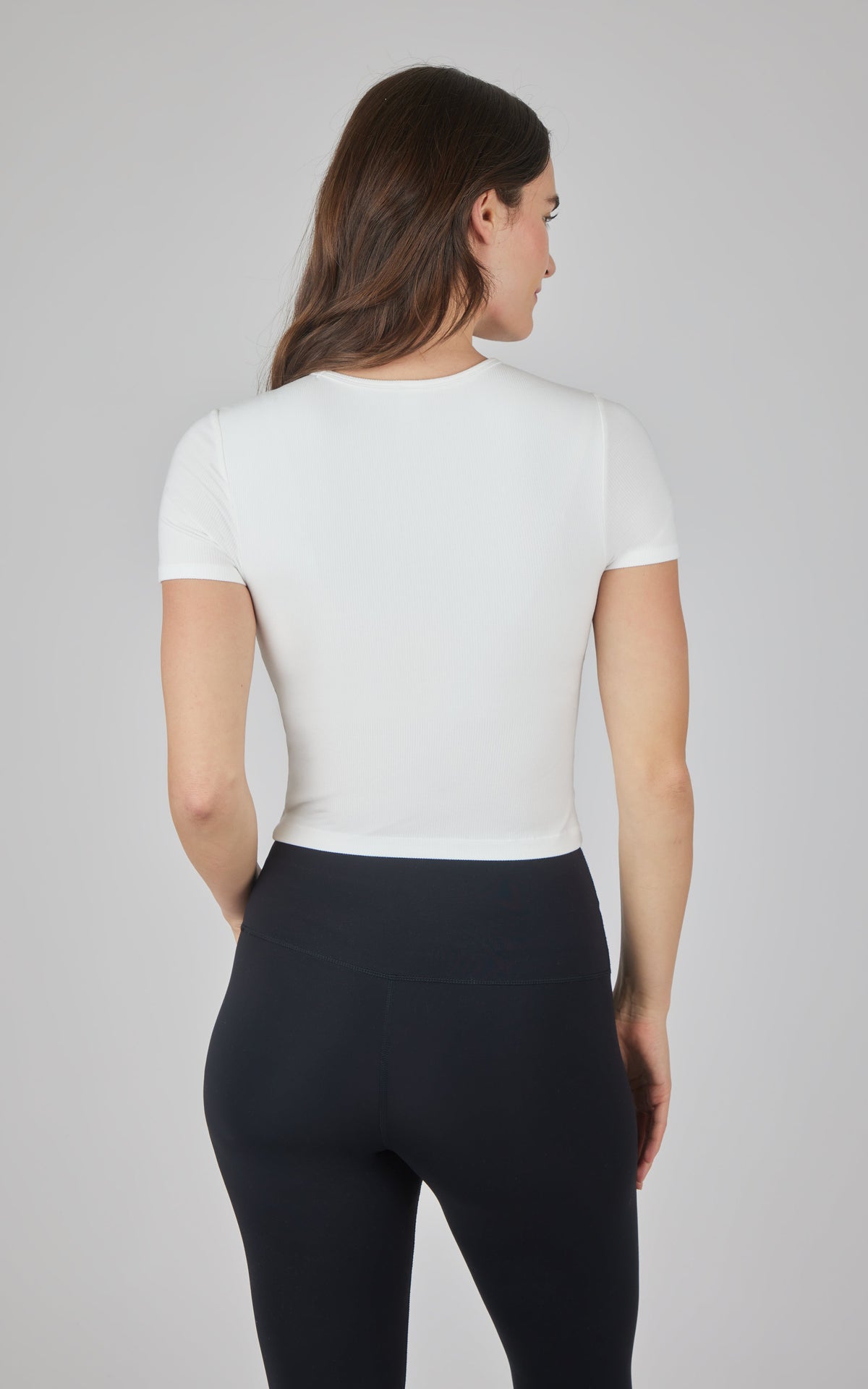 90 Degree by Reflex 2 PK Heavenly Rib Short Sleeve Shirt