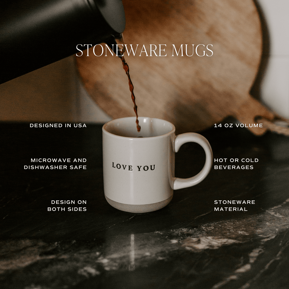Cozy Season 14 oz Stoneware Coffee Mug
