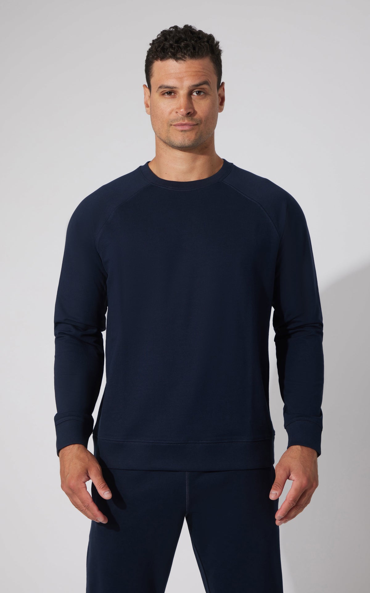 90 Degree by Reflex Men's Mini Zurry Crew Neck Sweatshirt