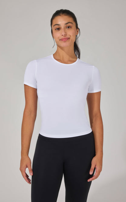 90 Degree by Reflex 2 Pk Air Cloud Jersey Meet and Greet Length Short Sleeve Shirt