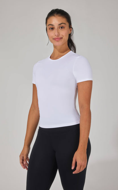 90 Degree by Reflex 2 Pk Air Cloud Jersey Meet and Greet Length Short Sleeve Shirt