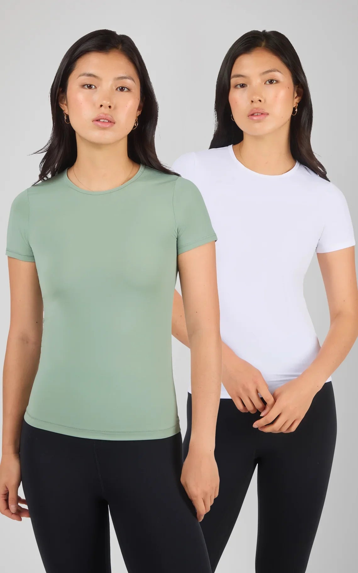 90 Degree by Reflex 2 Pk Air Cloud Jersey Short Sleeve Shirt