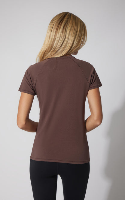 90 Degree by Reflex 2 PK Vintage Cotton Crew Neck Short Sleeve Top