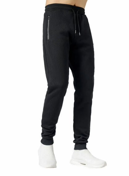 new Sweatpants Streetwear Trousers Men Pants Solid color Drawstring Zipper Pockets Cargo Pants Men Overalls Running pants
