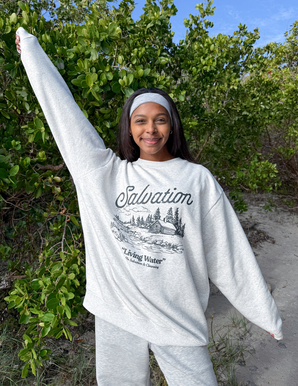 Elevated Faith Salvation Unisex Crewneck