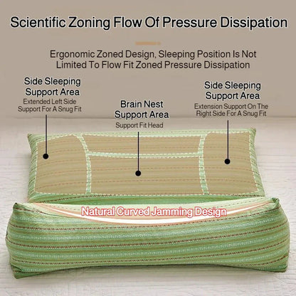 Cervical Protection Buckwheat Pillow – Ergonomic Neck Support
