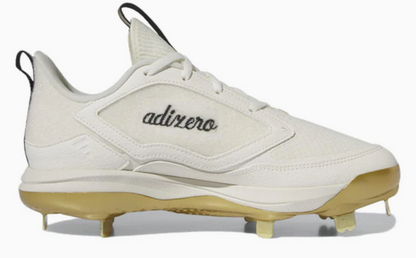 adidas Women's Adizero Purehustle 3 Elite 'Off White Gold Metallic' Sneakers