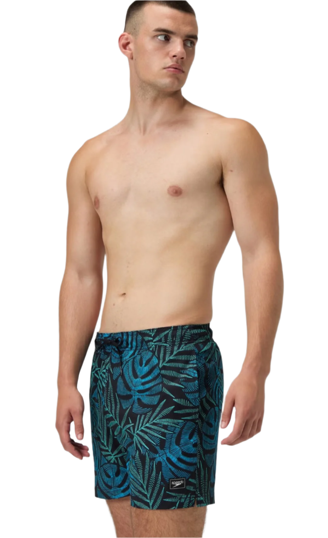 Speedo Men's Print Redondo Edge Volley 16" - Anthracite - FINAL SALE