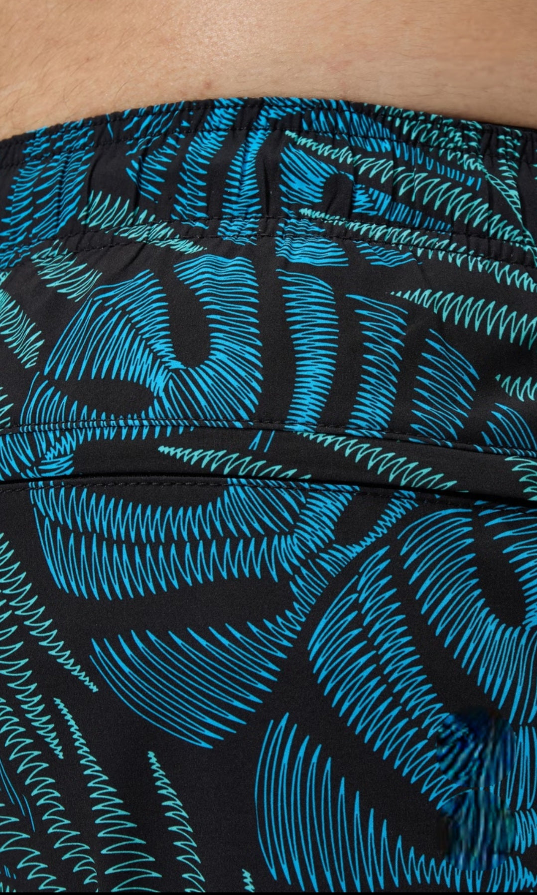Speedo Men's Print Redondo Edge Volley 16" - Anthracite - FINAL SALE