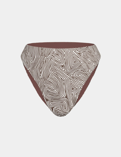 Sculpt High Cut Bikini Swim Bottom